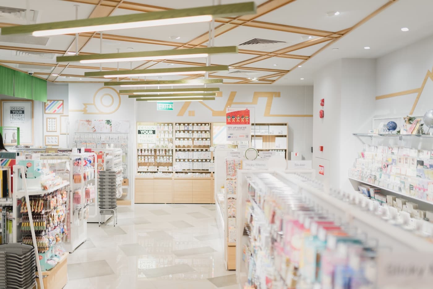 Pharmacy shelves